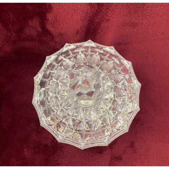 Vintage Wallace 9123 Silver Plate and Crystal Lidded Pedestal Candy Dish USA - Picture 4 of 16